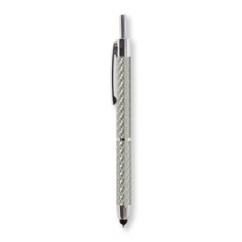 Lápiz táctil y bolígrafo Premium 2 en 1 - Plata