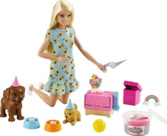 El Set de Muñeca Barbie Fiesta de Cumpleaños Perruna 