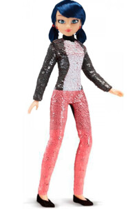 Figura articulada de Marinette con traje de lentejuelas reversibles