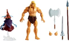 Figuras de He-Man Salvaje y Orko – Masters del Universo: Revelación