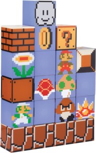 Lámpara Nintendo Super Mario Bros Build a Level