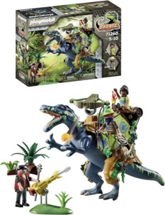 Playmobil Dino Rise - Spinosaure y Combatientes 