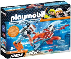Propulsor submarino con motor Playmobil Top Agents