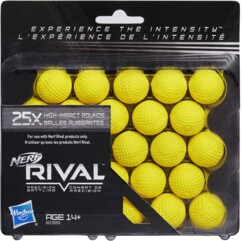 Recarga de 25 bolas de espuma Nerf Rival