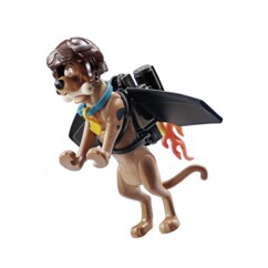 Scooby-Doo con su jetpack