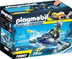 Scooter acuático S.H.A.R.K Team colección Playmobil Top Agents