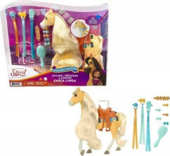 Spirit: Indomable – Set Chica Linda con melena para peinar