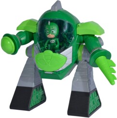 Turbo Robot con cañon Pyjamasques - Gecko (Gluglu)