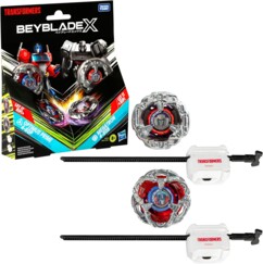 Peonzas Beyblade Optimus Prime & Megatron: duelo legendario