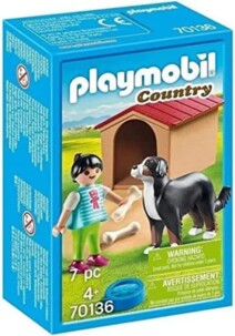 Niña con perro. 70136