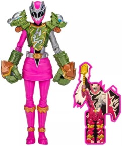 Figura Power Rangers Dino Fury Smash Armor Ranger Rosa