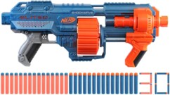 Lanzador a bombeo Nerf Elite 2.0 Shockwave RD-15 con tambor rotatorio