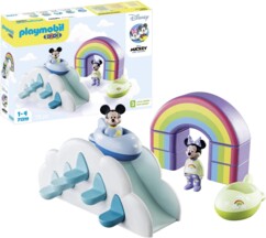 Playmobil 1.2.3 – Casa de las Nubes de Mickey y Minnie