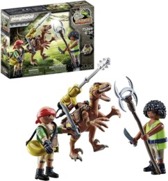  Playmobil Dino Rise – Deinonychus y Guerreros