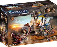 Playmobil Novelmore – Sal'ahari Sands – Base secreta con escorpión gigante