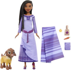 Muñeca Disney Wish Asha del Reino de las Rosas