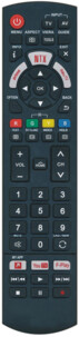 Mando de repuesto Unitronic compatible con televisores Panasonic