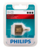Adaptador doble jack hembra a jack macho chapados en oro Philips