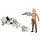 Figura 30 cm con vehículo Star Wars - Poe Dameron
