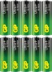 10 pilas alcalinas AA (LR6) Ultra+ 1,5V