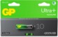 10 pilas alcalinas AA (LR6) Ultra+ 1,5V