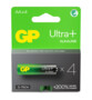 4 pilas alcalinas AA (LR6) Ulltra+ 1,5V