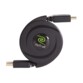 Cable HDMI a Mini-HDMI retráctil - 1,50 m