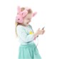  Auriculares para niños Animalz – Conejito rosa