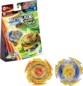 2 peonzas Beyblade Burst Quad Drive - Decay Perseus P7 VS Destruction Belfyre B7