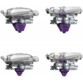2 peonzas Beyblade Burst Quad Drive - Decay Perseus P7 VS Destruction Belfyre B7