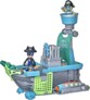 Barco pirata del aire con dos figuras pyjamasques