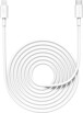Cable Lightning a USB-C blanco 2 m compatible con Apple