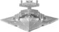 Gran maqueta de la nave imperial de Star Wars