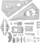 Gran maqueta de la nave imperial de Star Wars