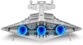 Gran maqueta de la nave imperial de Star Wars