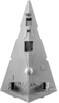 Gran maqueta de la nave imperial de Star Wars