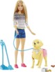 Muñeca Barbie – Paseo con el perrito (ref. DWJ68)