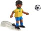 Playmobil Sports & Action : Jugador de fútbol - Brasileño 
