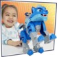 Super gato de combate motorizado de los Pijamasques con efectos sonoros y lumino