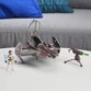 Vehículo caza estelar de Star Wars con figura de Obi-Wan Kenobi Jedi