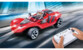 Coche de carreras rojo a control remoto - 9090