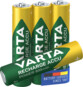 Pack de 4 pilas recargables Varta AAA 800 mAh para teléfonos DECT