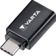 Adaptador Varta 57946 USB A a USB C para carga y sincronización