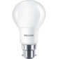 Bombilla LED blanco cálido B22 A60 5,5 W / 470 lm