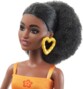 Barbie Fashionistas - Cabello rizado negro y look lleno de color