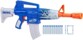 Lanzador de dardos Nerf Fortnite Blue Shock con disparo rápido motorizado