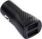 Cargador coche USB 2,4 A con cables Micro-USB / USB-C