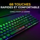 Teclado inalámbrico para gaming The G-Lab Keyz Hydrogen WL