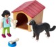 Niña con perro. 70136