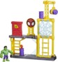 Figura de Hulk y zona de demolición – Spidey y su superequipo
